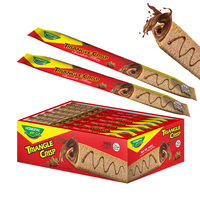 Salsa de chocolate Relleno Oblea Galleta Palo Triángulo Galleta crujiente