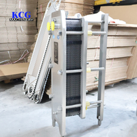 Échangeur de chaleur à plaques SS304/SS316L pour distillerie, équipement expérimental détachable pour boissons, économie d'énergie, haute performance thermique