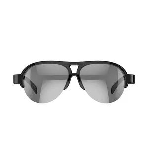 F08 güneş gözlüğü kulaklık akıllı akıllı güneş gözlüğü açık kulak kablosuz Hifi ses dokunmatik Anti Uv kulaklık akıllı güneş gözlüğü