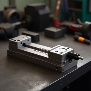 Ttake Hydraulic Modular <b>Vice</b> Without Power Unit 100mm Jaw Width Industrial Use - Product Image 3