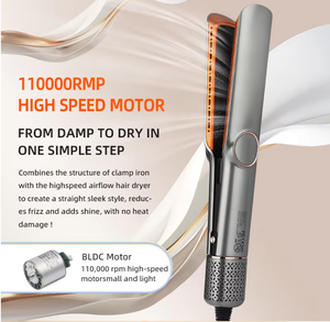 Secador de Pelo y Plancha Portátil 2 en 1 Binwang, Alta Velocidad, Motor BLDC, Mango de Plástico, para Uso Doméstico - Product Image 4