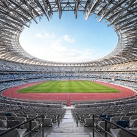 Offre Spéciale – Arène Sportive Moderne à Grande Portée en Acier, Structure Préfabriquée pour Stade et Site Sportif
