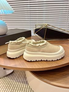 Botas de Nieve de Lujo UGGS Premium, Forradas con Piel de Oveja Genuina, Unisex, Ultra Cálidas, Térmicas, Antideslizantes, de Piel, Moda Otoño Invierno, Alta Gama - Product Image 3