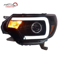 CARMATES 2024 Vente chaude Accessoires de voiture DRL Phares LED Demi-assemblage pour Toyota Tacoma 2012 - 2015