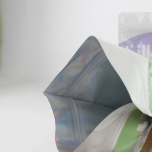 Bolsas con cremallera superior de impresión digital para baño de seda, embalaje de plástico, bolsa de pie a prueba de humedad, bolsas de Mylar - Product Image 6