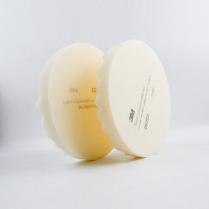 Disque <span class=keywords><strong>de</strong></span> ponçage en mousse <span class=keywords><strong>3M</strong></span> 05723 <span class=keywords><strong>de</strong></span> 8 pouces, <span class=keywords><strong>tampon</strong></span> en éponge à haute résilience pour le <span class=keywords><strong>polissage</strong></span> automobile, dos à boucles et crochets, film TPU personnalisable OEM - Product Image 4
