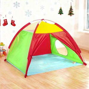 Tente dôme aux couleurs primaires pour enfants, idéale pour l'intérieur et l'extérieur – Prix de gros usine - Product Image 2