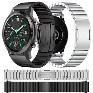 Correa de titanio de alta gama con un solo anillo de liberación rápida, adecuada para el reloj inteligente <span class=keywords><strong>Huawei</strong></span> <span class=keywords><strong>Watch</strong></span> 3 <span class=keywords><strong>GT3</strong></span> de 46 mm y GT2 <span class=keywords><strong>Pro</strong></span>. - Product Image 1