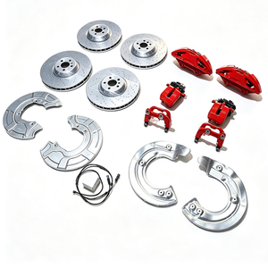 34112458883 Kit de Frenos Deportivos de Carbono-Cerámica Rojos para Auto, Modificación y Mejora, Delantero/Trasero para X5 G05 X6 G06 2017-2020, 100% Probado DE - Product Image 2