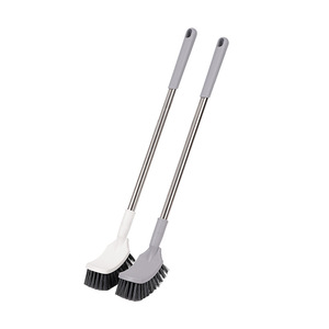 Long Handle Toilet <b>Brush</b> Nylon Bristles For Deep Cleaning With <b>Extended</b> Reach - Product Image 5
