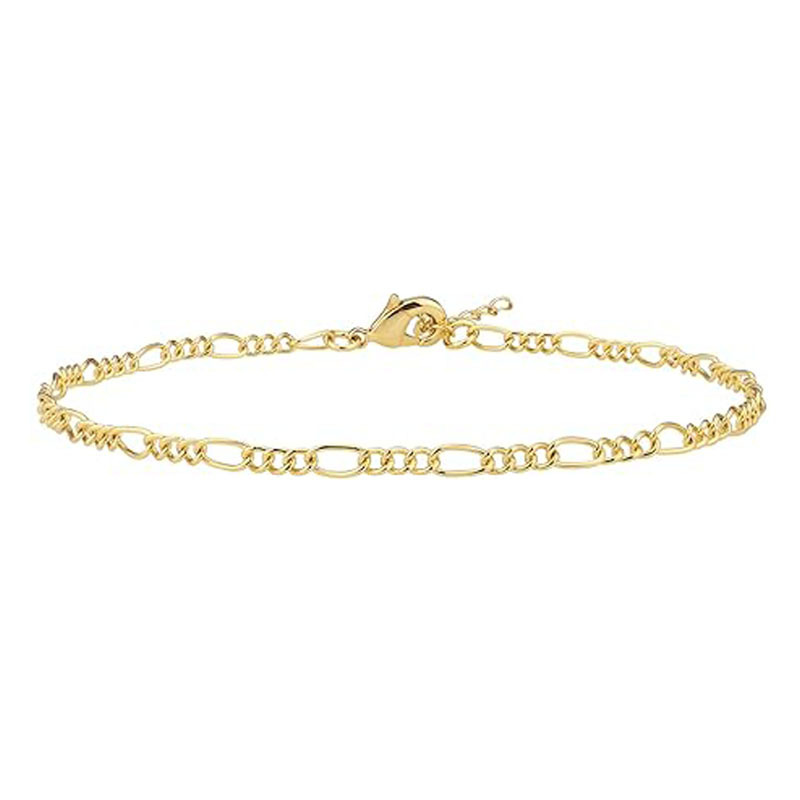 Gold irregular circle bracelet