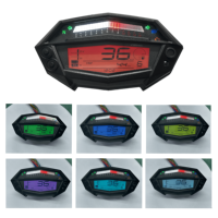 Speedometer Digital LCD Odometer Terlaris 2024 Dengan Sensor Kecepatan Cocok untuk Sepeda Motor Kawasaki Z1000 Z 1000 Z