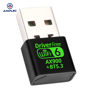 อะแดปเตอร์ USB WiFi 6 AX900 BT5.3 แบบ 2-in-1 สำหรับเดสก์ท็อปพีซี, อะแดปเตอร์เครือข่ายไร้สายแบบดูอัลแบนด์ 2.4G/5GHz, BT 5.4, สำหรับวินโดวส์ 10/<span class=keywords><strong>11</strong></span> - Product Image 3