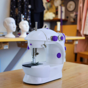 Machine à coudre électrique portable pour la réparation avec couture intégrée couture inversée Double fil à point noué appareils de blanchisserie - Product Image 6