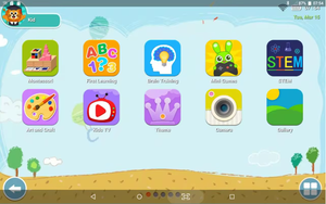 Tablette Android 13 pour enfants de 10,1 pouces, très vendue, avec logiciels éducatifs, YouTube, <span class=keywords><strong>Netflix</strong></span>, IWawa et jeux pour enfants - Product Image 4