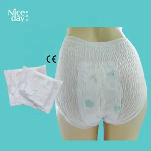 No Leaks Girls Period Pants Ultra-thin Adult Diaper Disposable Cotton Sanitary Pad Pants
