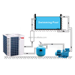 Enfriador de agua para piscinas T3, compresor tropical, bomba de calor para piscinas, agua de refrigeración, refrigeración más fría para condiciones de alta temperatura - Product Image 6