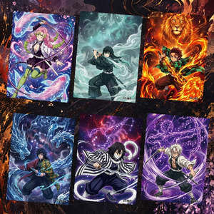 Affiches d'art d'anime japonais, cartes à collectionner, journaux de voyage, boîtes mystères, figurines d'action en gros pour les boutiques Otaku - Product Image 6