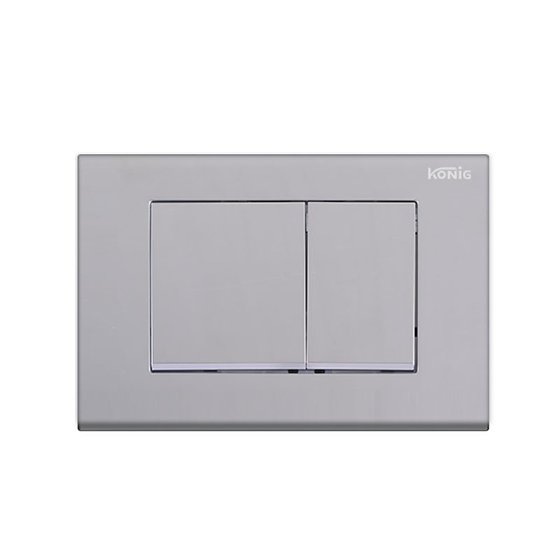 Toilet Push Button Sliver Grey for