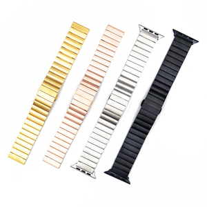 Correa de <span class=keywords><strong>reloj</strong></span> inteligente de acero inoxidable 304, 38, 40, 41, 42, 4, 45, 49mm, prémium, para apple watch - Product Image 2