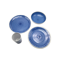 Vaisselle en mélamine Durable dubaï, service de vaisselle pour la maison, Logo personnalisé imprimé, ensemble de vaisselle en mélamine 12
