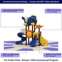 SageDelightRides ODM Park Module Installation Requirements Structural Warranty Children LLDPE Galvanized Steel School OEM