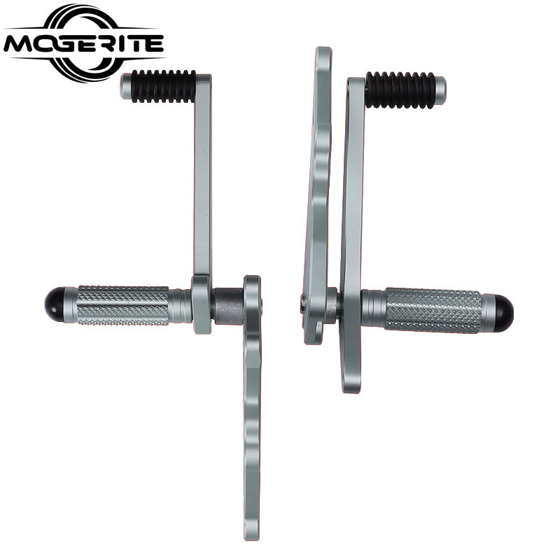 CNC алюминиевая задняя подставка для ног мотоцикла в сборе, регулируемая подставка для ног, подставка для ног мотоцикла для Kawasaki /Suzuki /yamaha /honda