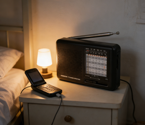 <span class=keywords><strong>Radio</strong></span> <span class=keywords><strong>transistor</strong></span> AM FM de poche avec la meilleure réception, alimentation par piles AA, haut-parleur et prise casque pour la marche, le jogging, la salle de sport et le camping - Product Image 4