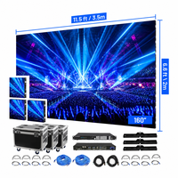 Écran LED extérieur étanche P2.9 P3.91 IP65 certifié CE RoHS FCC, armoire 500x1000mm pour scène de festival