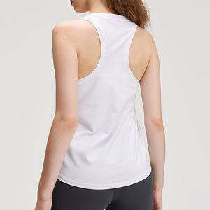 Chaleco de yoga para mujer, de secado rápido, sin mangas, transpirable, holgado, para fitness, para correr en verano - Product Image 3