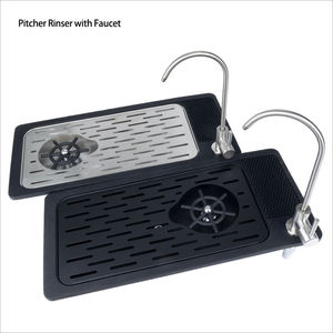 Herramienta de <span class=keywords><strong>Limpieza</strong></span> para Restaurantes, Cafeterías y Bares, Enjuagador de Botellas de Cerveza, Lavador de Copas de Vino, Enjuagador de Jarras con Grifo para Fregadero Oculto de Cocina - Product Image 1