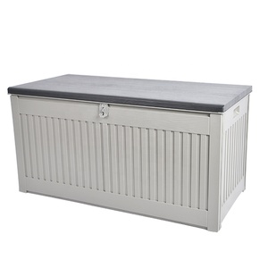 VERTAK 270L Outdoor Adult Seats Waterproof Plastic <strong>Gardening</strong> Tools Storage <strong>Boxes</strong> - Product Image 3