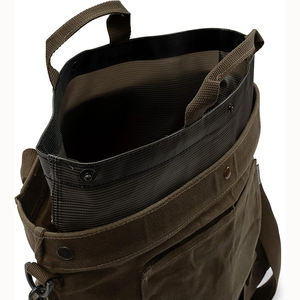 Échantillon gratuit Tablier de jardin en toile robuste avec poches et sac de cueillette réglable pour la cueillette de fruits et légumes, pour jardiniers amateurs - Product Image 3