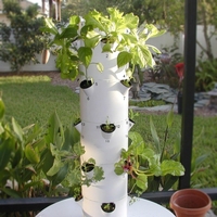 Kit de jardinage hydroponique en tour, système de culture hydroponique en tour pour l'intérieur, plusieurs tours
