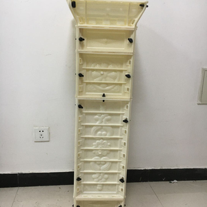 Molde de poste medio de cemento de 25 cm para moldura de valla de balaustrada Moldes de categoría de producto de alta calidad - Product Image 1