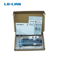 Carte Ethernet LR-LINK LRES1022PF-BP-LR PCIe X8 double port 10G monomode monocanal avec bypass
