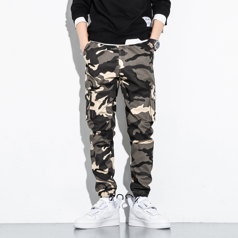 Custom 2021 New High Quality Bootcut Jeans For Men Cargo Casual Stacked Pants