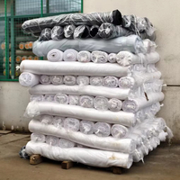Tissu satiné 100 % polyester, directement de l'usine, 75D 90GSM, résistant à l'abrasion, infroissable, anti-déchirure, anti-boulochage, poids moyen