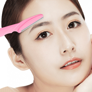 Rasoir de sécurité pour femmes, accessoire pour maquillage des sourcils, épilateur, pour le visage, 3 pièces par lot - Product Image 4