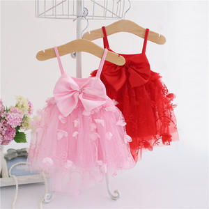 Vestidos de Bebé para Comprar en Línea en China, Ropa al por Mayor, Vestido de Tul para Niñas con Flores, Como se Muestra en la Imagen - Product Image 4