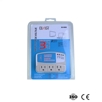 Protector de Voltaje CA MVAVA NUEVO, Contra Sobretensiones y Bajones de Voltaje, para Refrigerador, 1440 Vatios, Protector Electrónico de Voltaje y Sobretensiones para Electrodomésticos