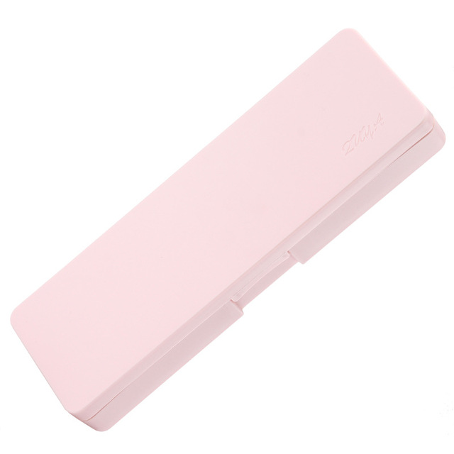 Simple Transparent PP Pencil case Pencil Box Plastic Storage Box