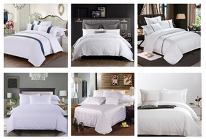 Sabanas AL por thị trưởng GIZA Giường Khách Sạn bedding Set <span class=keywords><strong>400</strong></span> chủ đề đếm Canada bedsheet khách sạn bedding Set - Product Image 6