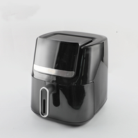 Freidora de Aire Eléctrica Doméstica, Freidora Profunda Totalmente Automática de Gran Capacidad, Máquina Multifuncional para Cocinar Papas Fritas