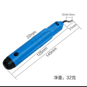 Flying VTT-5 Handle <b>Edge</b> Trimmer Deburr <b>Tool</b> Copper Tube 50 Degree Blade Angle 100mm Length Nylon Material - Product Image 3