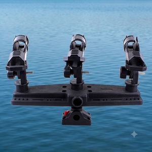 <span class=keywords><strong>Support</strong></span> réglable en plastique Meitai pour 3 cannes à pêche pour kayak et flotteur - Product Image 4