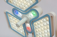 Lampe chirurgicale sans ombre à double dôme LED700/500 de LK Manufacturing, support réglable, électrique, CRI élevé 98, lampe de salle d'opération