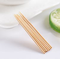 Wegwerp ecologische groothandel 100% natuurlijke bamboe tandenstokers verpakking voor restaurants, catering, hotels en afhaalboxen