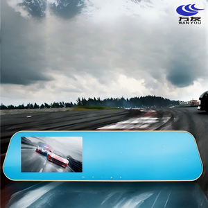 Cámara de Coche Inteligente de Doble Lente con Grabador Automático ACC para Espejo Retrovisor, Visión Nocturna y Grabación en Bucle - Product Image 4