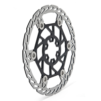 Disque de frein avant et arrière surdimensionné CNC de 240 mm pour Surron Light Bee X LBX Segway X260 avec adaptateur, accessoires de performance pour vélo électrique